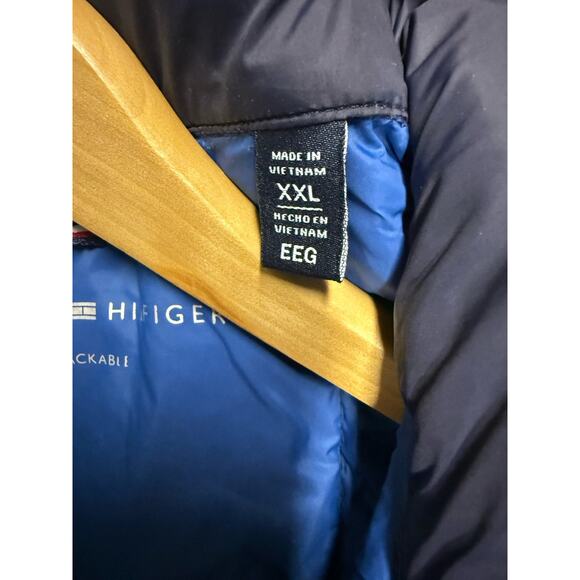 Tommy Hilfiger Jacket Packable Three Color Puffer Full Zipper Men's XXL - Picture 3 of 16